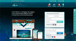 Desktop Screenshot of diveadvisor.com